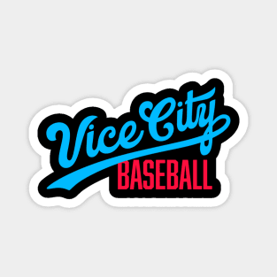 Vice City Baseball Magnet