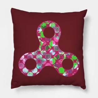 Funky circles Pillow