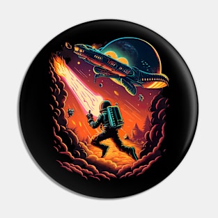 Space Explorer Pin