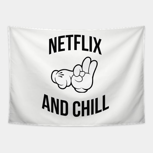 Netflix and chill hands Tapestry by Ward