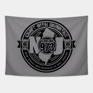 NJ CRAFT BEER DRINK LOCAL 973 Tapestry