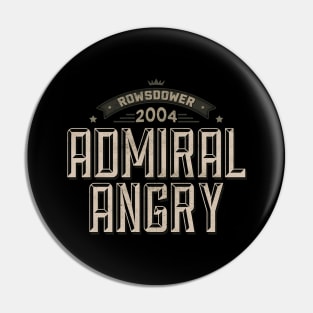 Admiral Angry Pin