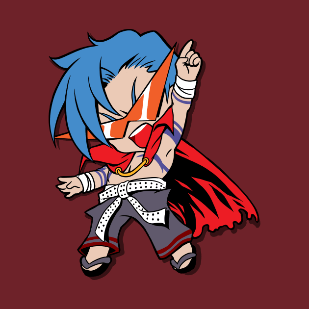 Little Kamina by spookyruthy