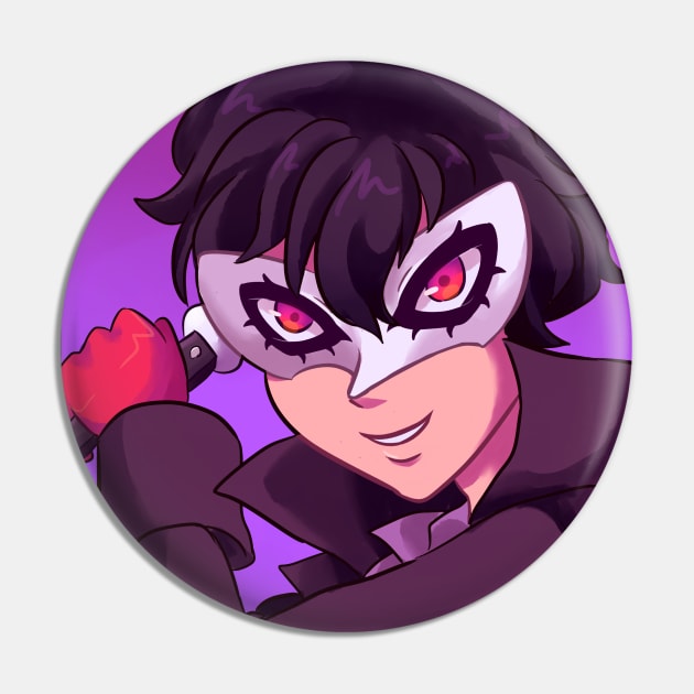 Persona 5-Joker Pin by Midnight_rabbit