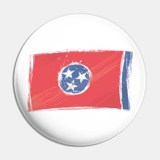 Tennessee Tri-Star Flag Pin