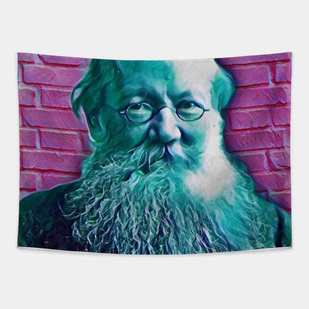 Peter Kropotkin Portrait | Peter Kropotkin Artwork 4 Tapestry by JustLit