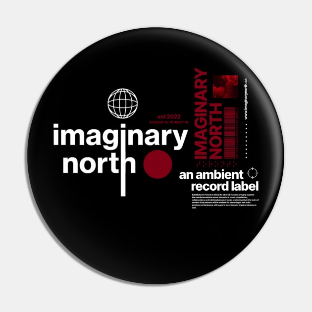 Imaginary North Label Corner Shirt Pin by Imaginary North