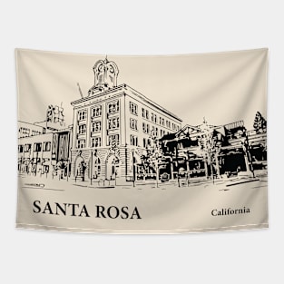 Santa Rosa- California Tapestry