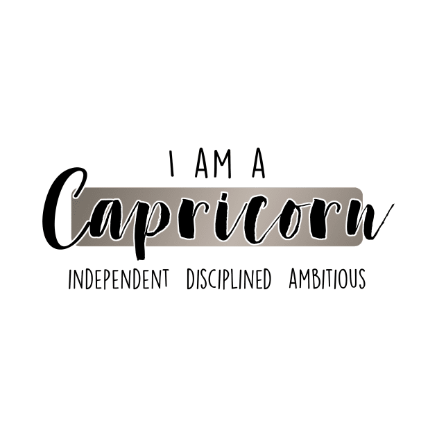 I am a Capricorn by MissOstrich