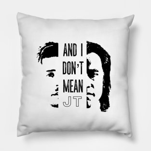 Jon Bellion John Travolta (Black Logo) Pillow