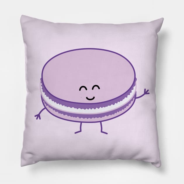 Macaron | by queenie's cards Pillow by queenie's cards