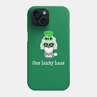 St Patricks Day..One Lucky lass Phone Case