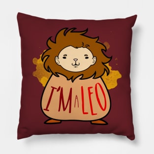 I'm a Leo Pillow