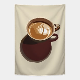 Un Café le Matin Tapestry