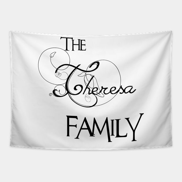 The Theresa Family ,Theresa Surname Tapestry by Francoco