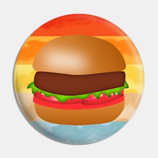 Beast Burger Pin