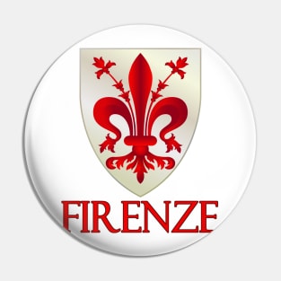 Firenza (Florence) Italy - Coat of Arms Design Pin