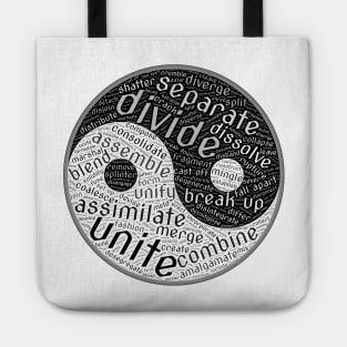 Ying and Yang inspiration design Tote