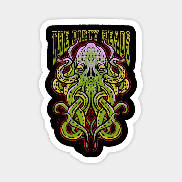 The Dirty Heads band merch octopus design Magnet by ROCKHOPPER