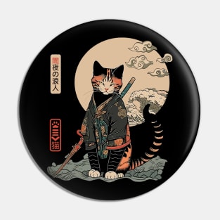 Ronin Cat Pin