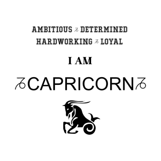Capricorn horoscope 01 T-Shirt
