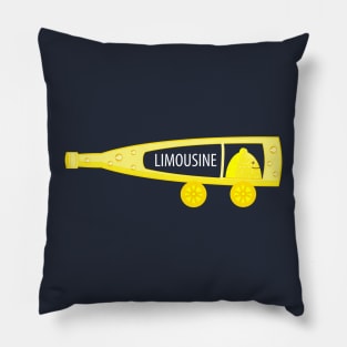 Funny lemonade limousine Pillow