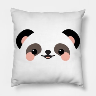 Cute panda face Pillow