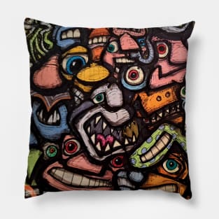 Hotmess in the Darkness Pillow