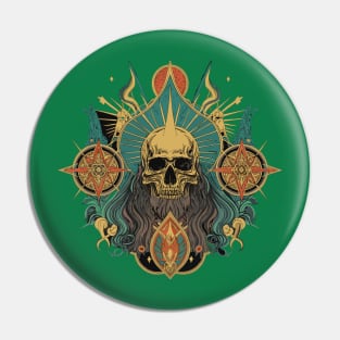 Magical Glyphs: Black Magic Design Pin