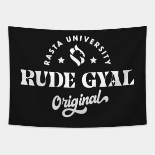 Rasta University Rude Gyal Original Reggae Tapestry