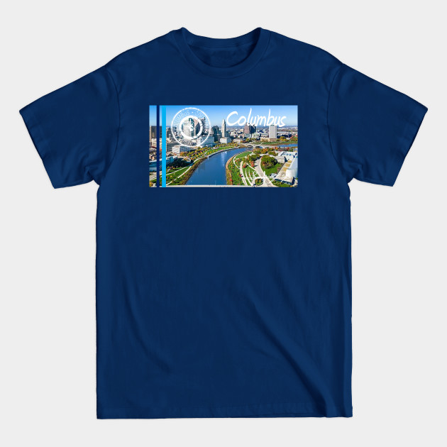 Disover Columbus city - Columbus Ohio - T-Shirt