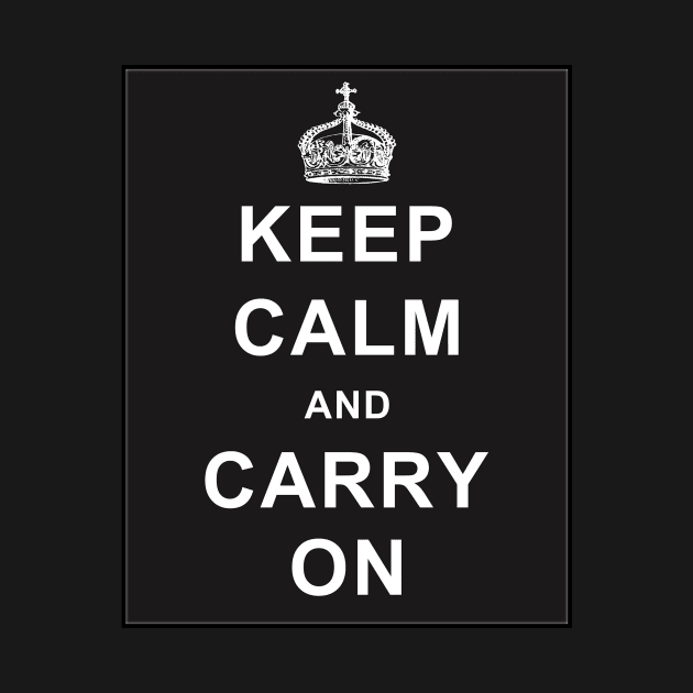 KEEP CALM AND CARRY ON by The Jung Ones