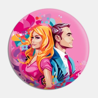 Barbie and Ken Pin