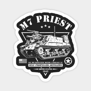 M7 Priest Howitzer Motor Carriage Magnet