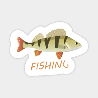 Perch Fishing Magnet