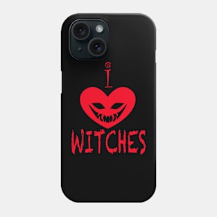 I Heart Witches Phone Case