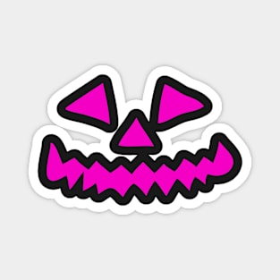 Halloween Pumpkin Face (Halloween costume) Magnet