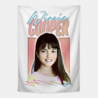 Winnie Cooper / Retro Style 80s Aesthetic Design Tapestry