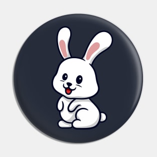 cute bunny cartoon Pin