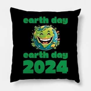 happy earth day gift 2024 april 22 Pillow