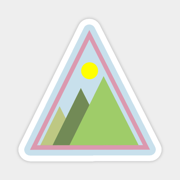 triangle series Magnet by EmreDesign