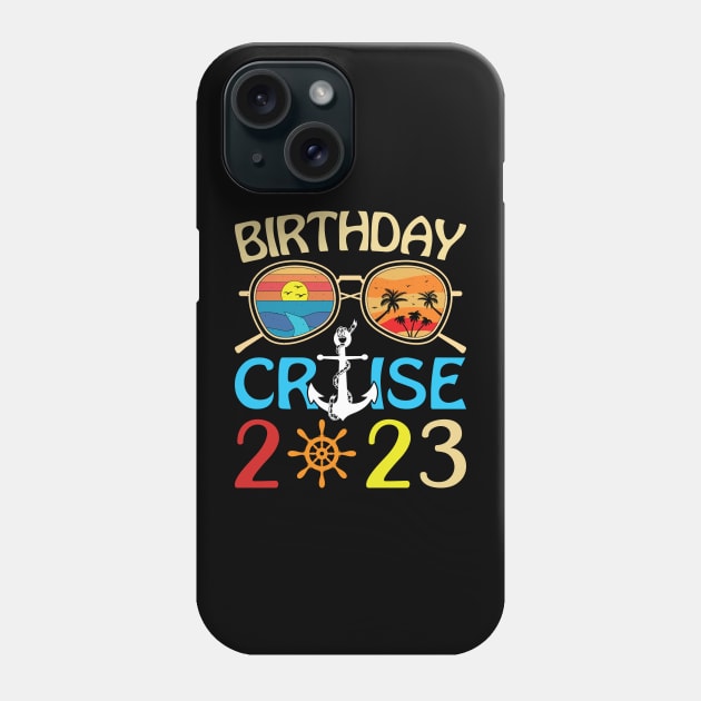 Birthday Cruise Squad Birthday Party Tee Cruise Squad 2023 Phone Case by Sowrav