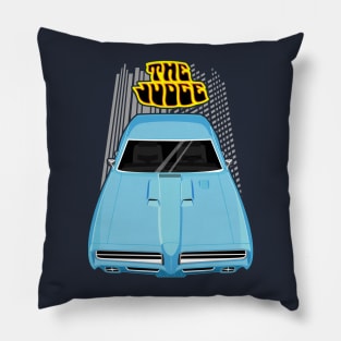 GTO The Judge - Bright Blue Pillow