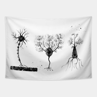 Multipolar Neuron Tapestry