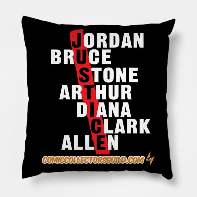 CCG Justice Pillow by Comic Collectors Guild 
