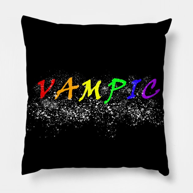 VAMPIC Pillow by NegovansteinAlumni