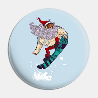 Klaus - Rad Santa Claus Pin