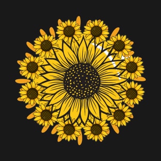 Little Aesthetic Sunflower T-Shirt