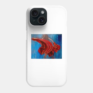 Gypsy Red Dress Phone Case