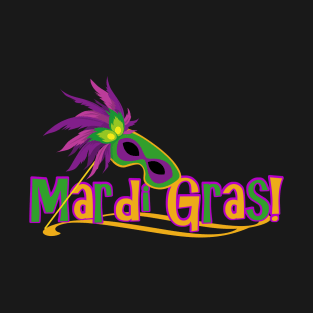 Mardi Gras Mask T-Shirt